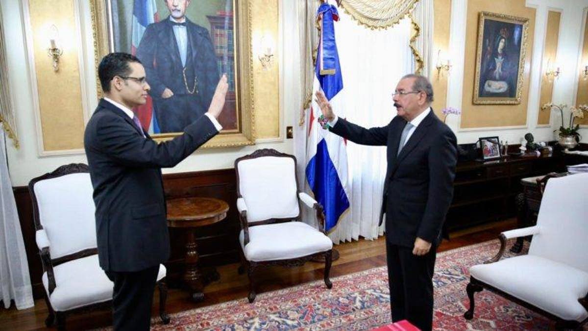 Resultado de imagen para Video: Danilo Medina juramenta a Juan Ariel Jiménez Núñez como ministro de EconomÃa