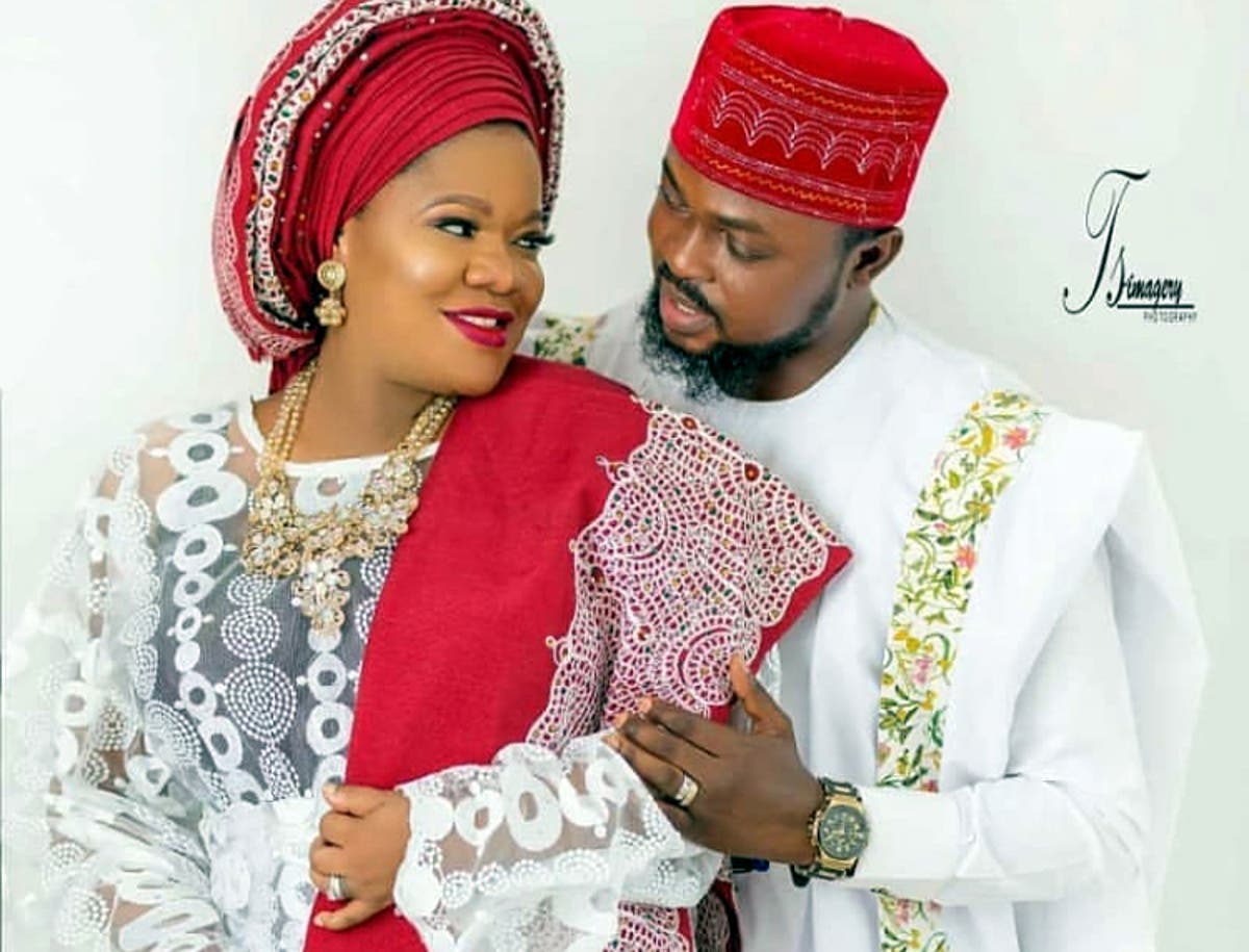 Image result for Toyin Abraham remarries Ajeyemi
